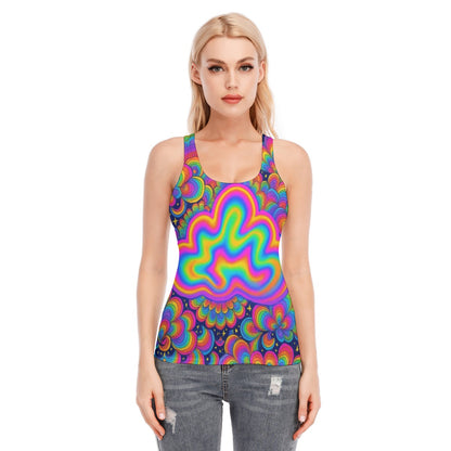 Women's Racer Vest | 190GSM Cotton