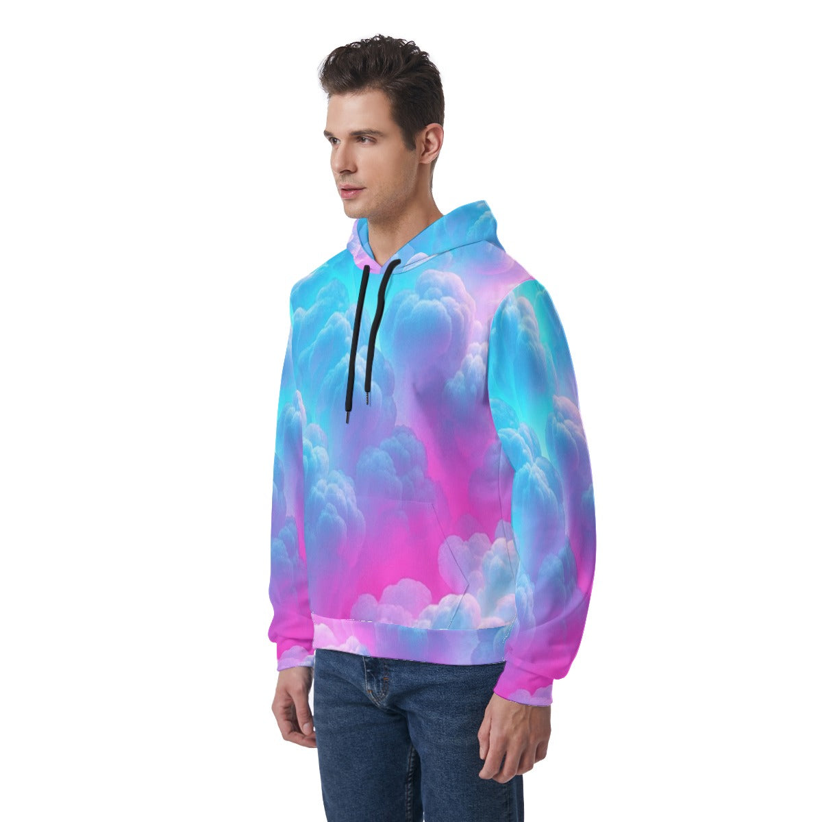 Men's Thicken Pullover Hoodie With Inner Hood