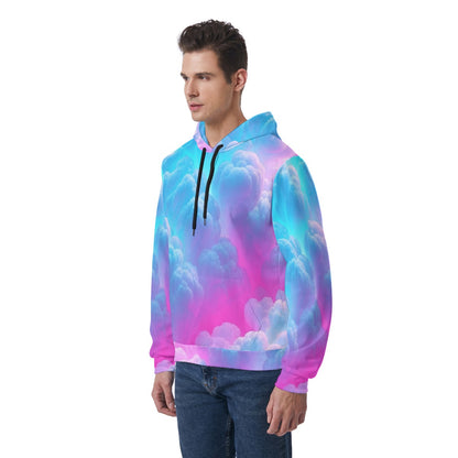 Men's Thicken Pullover Hoodie With Inner Hood