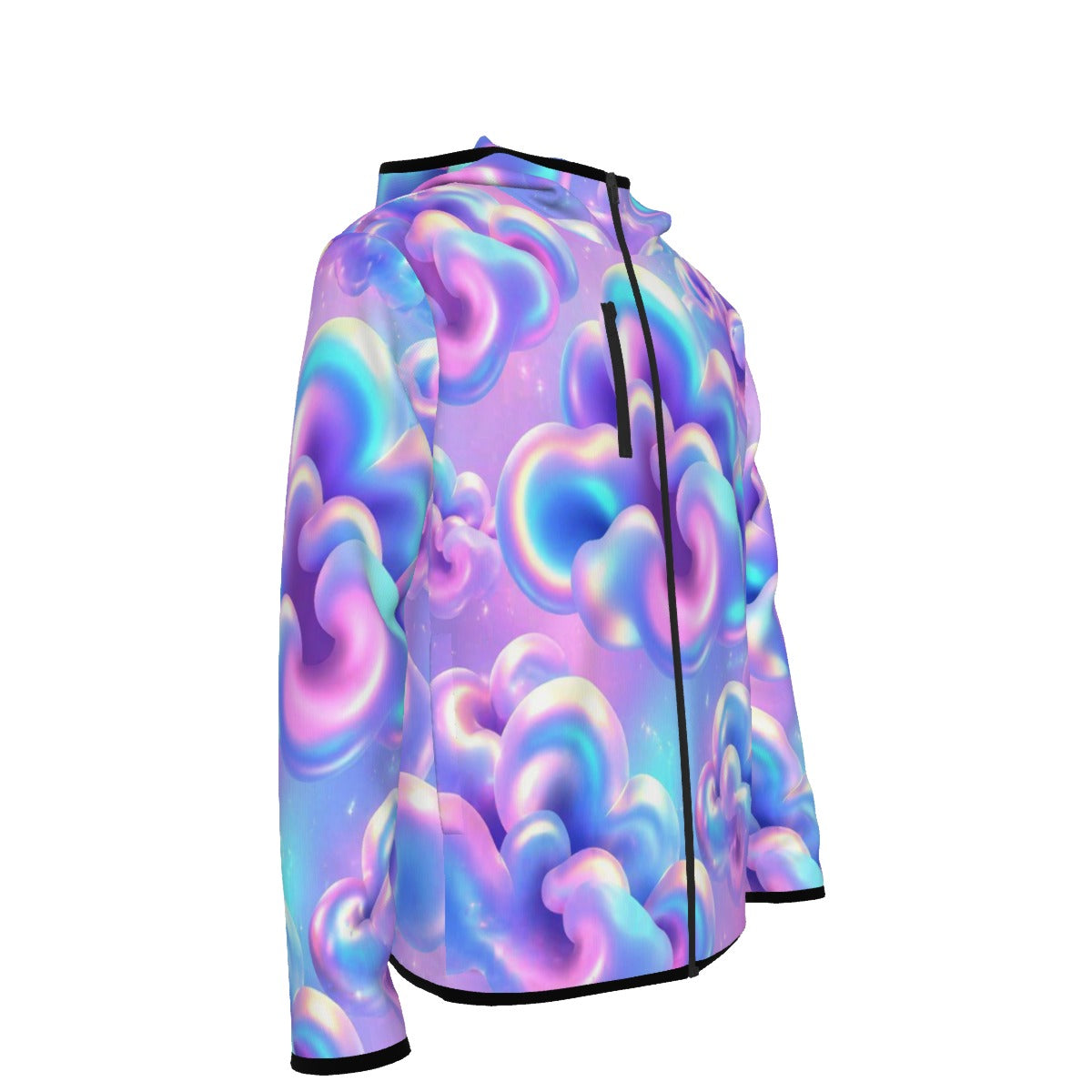 Men's Stylish Hoodie with Thumb Hole Design - view 4