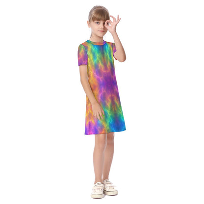 Kid's Short Sleeve Dress