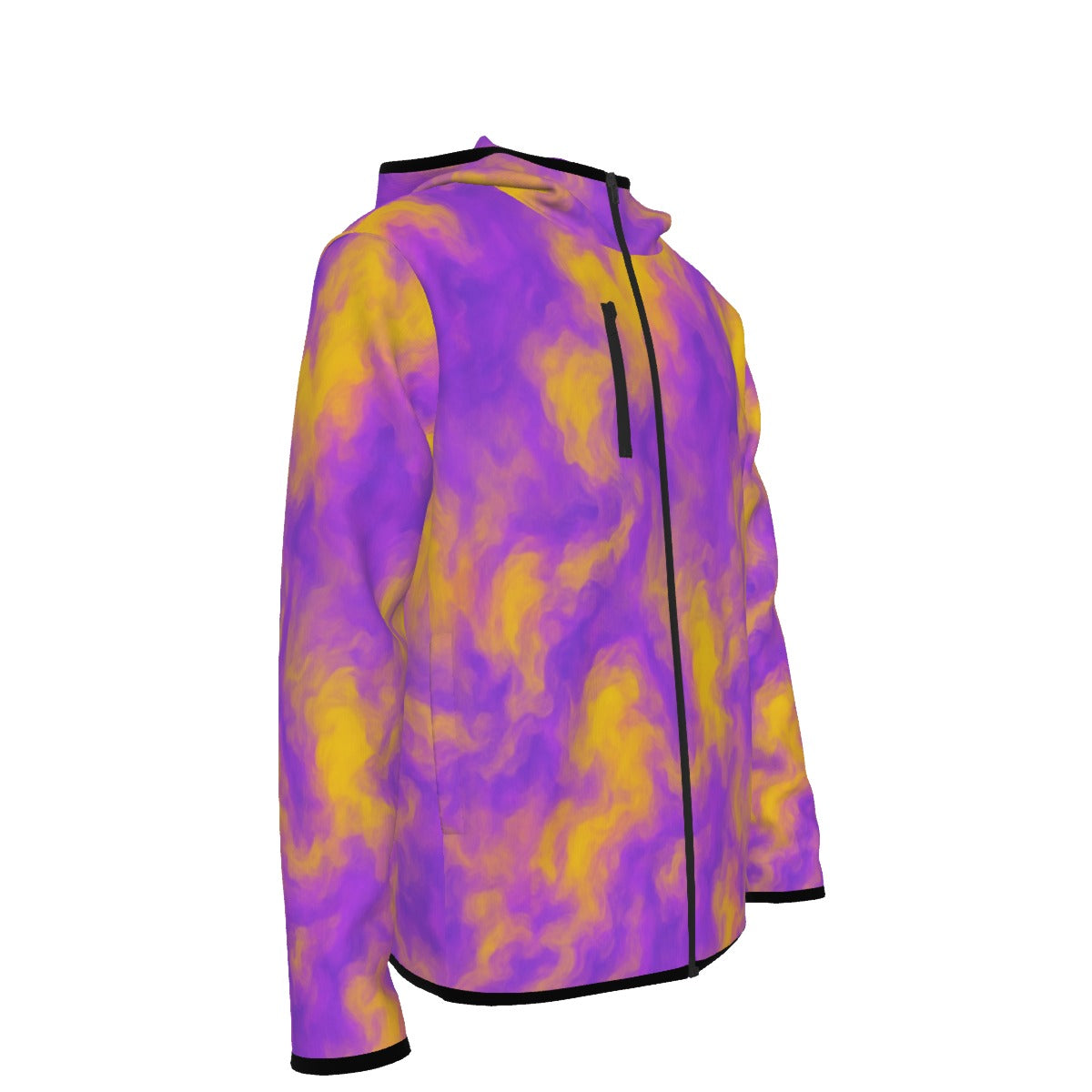 Men's Stylish Hoodie with Thumb Hole Design - view 4