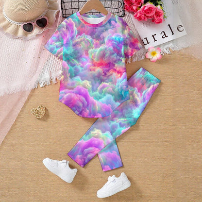Kids' Casual Top and Pants Set