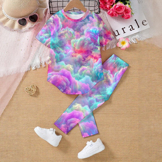 Kids' Casual Top and Pants Set