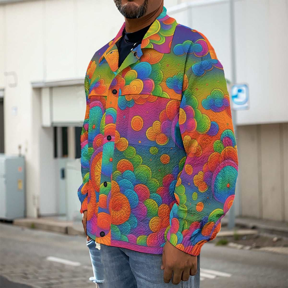 Men's Casual Lapel Jacket