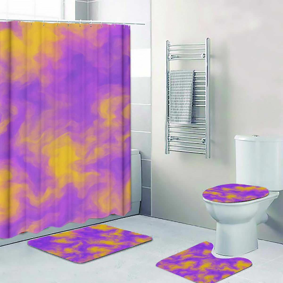 Unisex Four-piece Bathroom