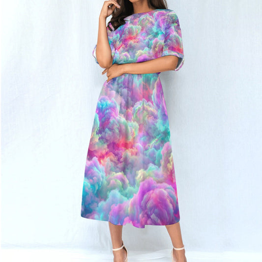 Women's Elastic Waist Dress