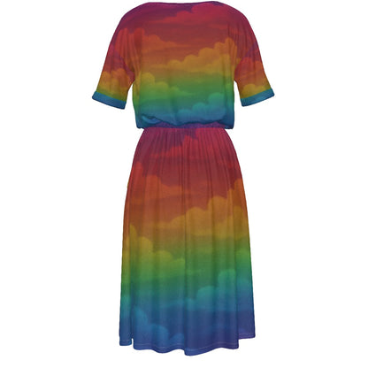 Women's Elastic Waist Dress