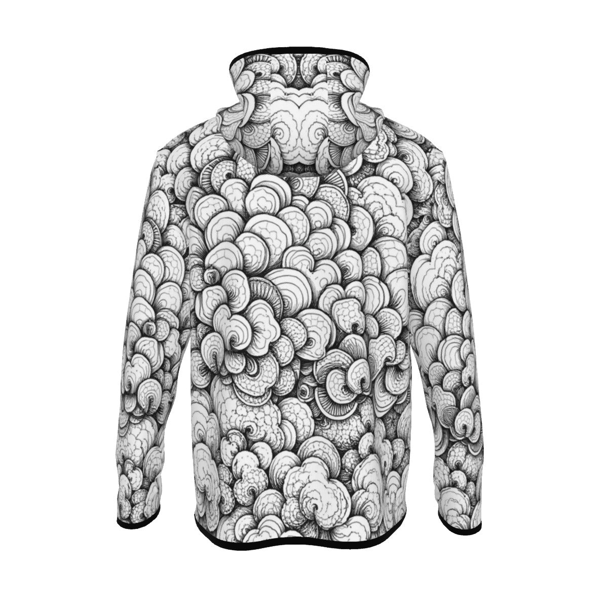 Men's Stylish Hoodie with Thumb Hole Design - view 2