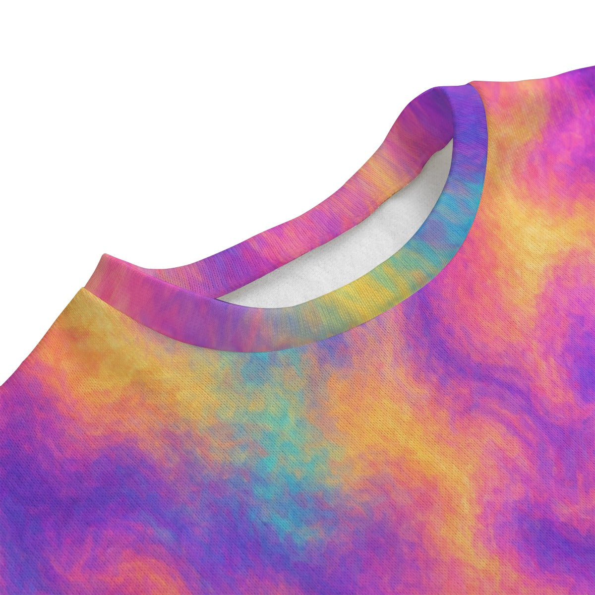 Unisex Drop-shoulder Knitted Fleece Sweater - view 3