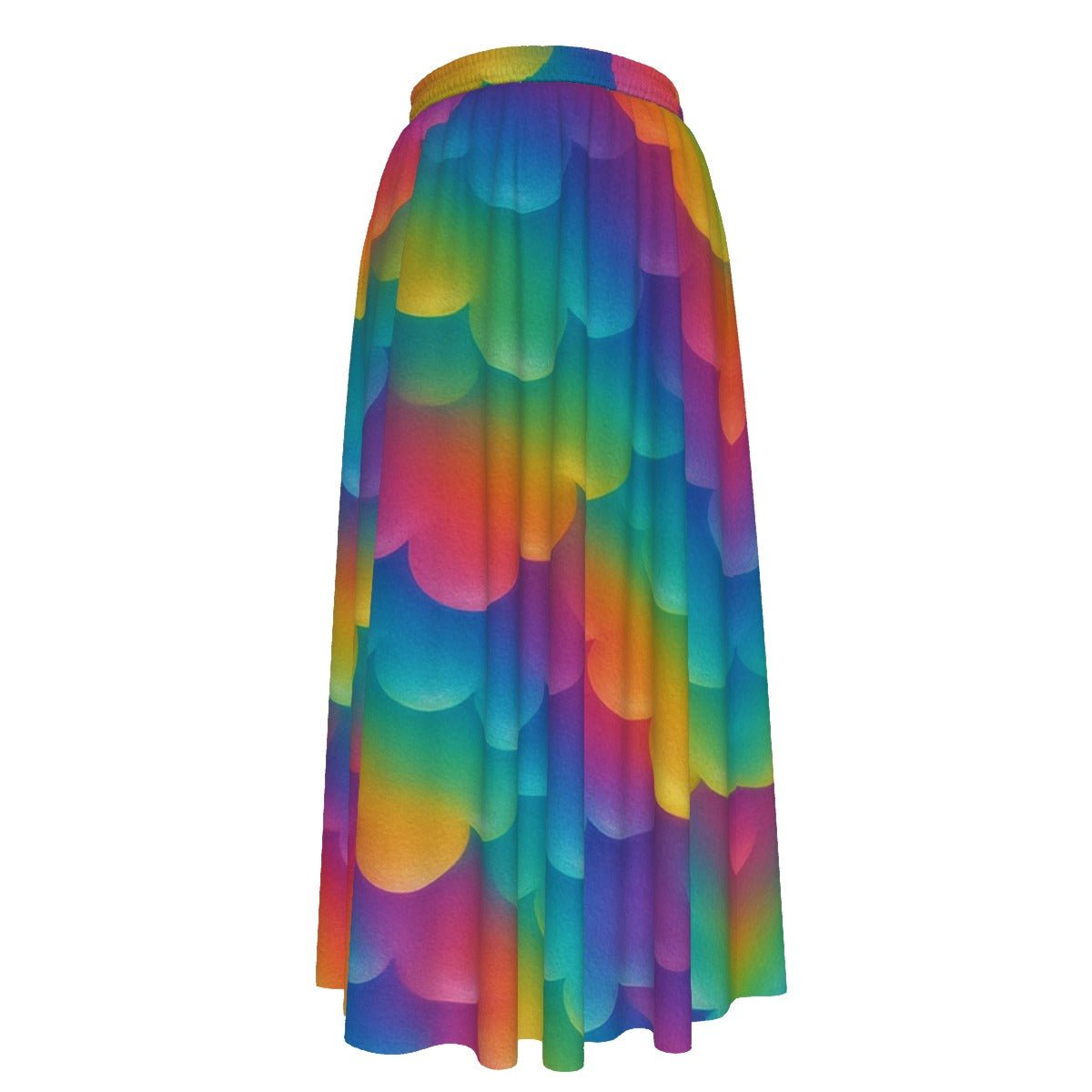 Women's Maxi Chiffon Skirts With Lining