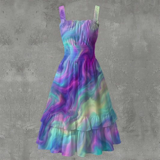 Women‘s Ruffle Hem Dress