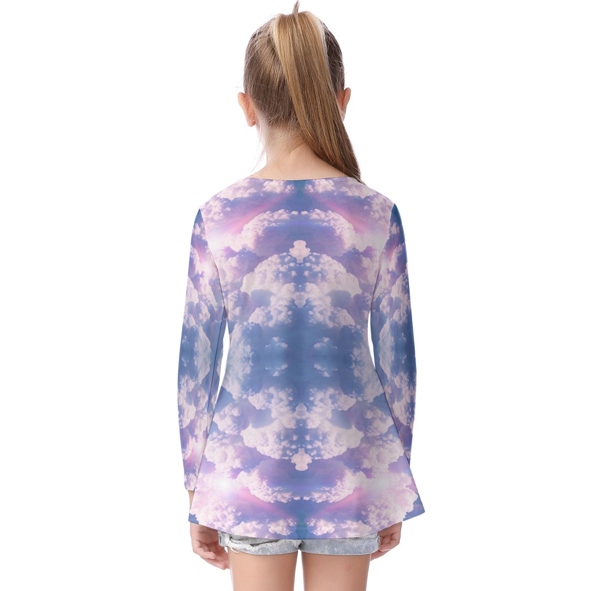 Unisex Kid's Long Sleeve O-neck T-shirt