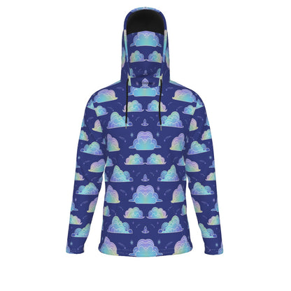 Men's Pullover Hoodie With Mask - view 1