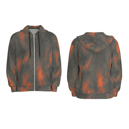 Unisex Zip Hooded Sweatshirt