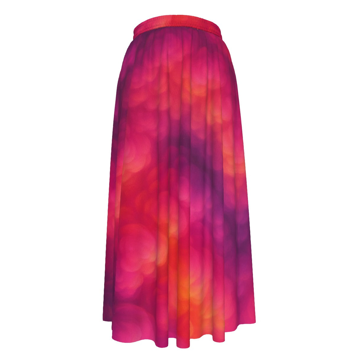 Women's Maxi Chiffon Skirts With Lining