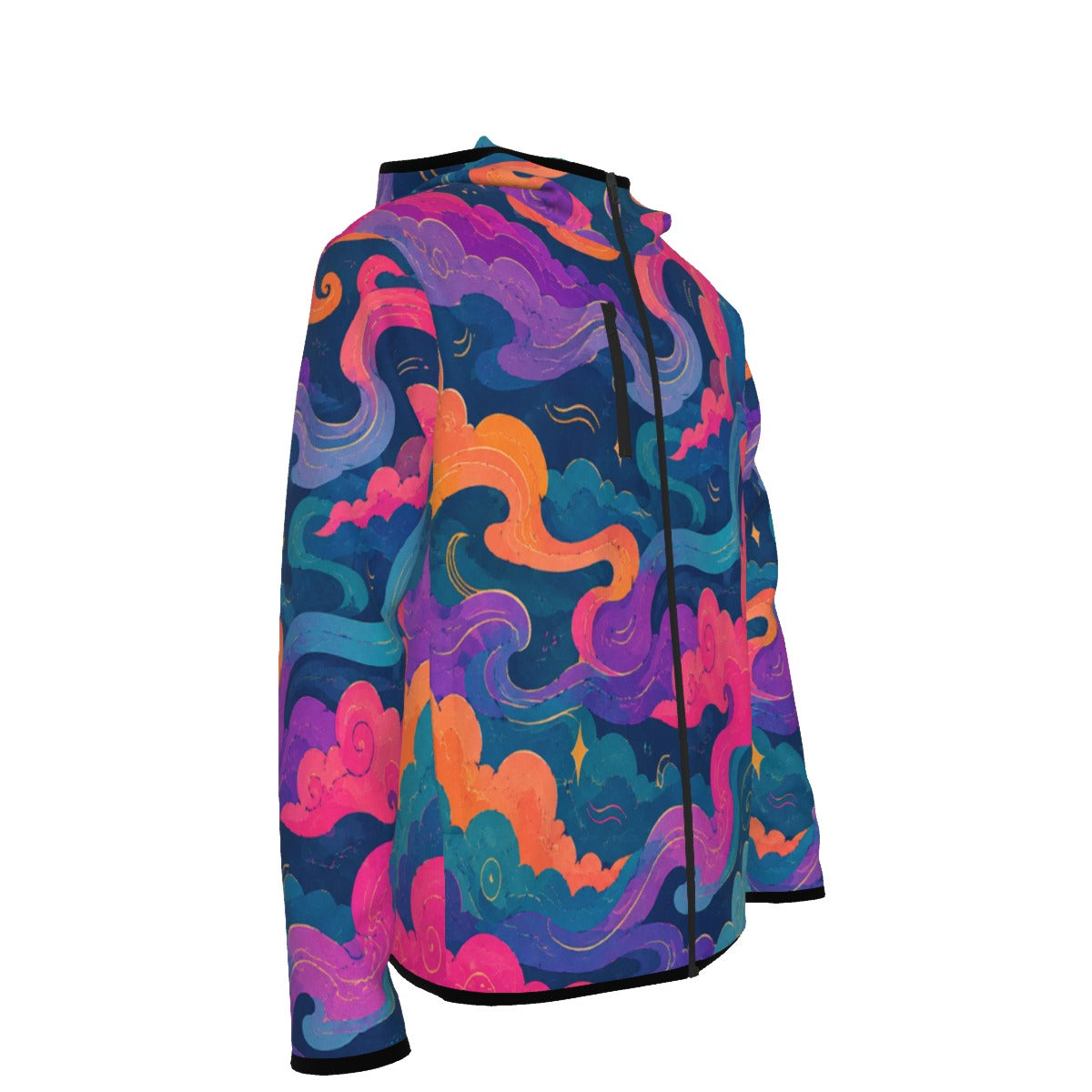 Men's Stylish Hoodie with Thumb Hole Design - view 4