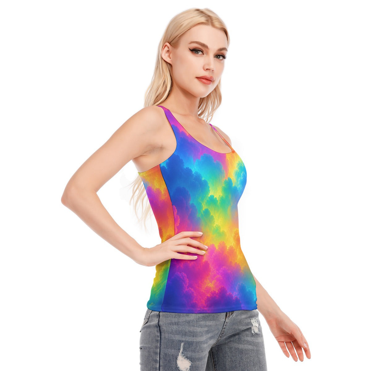 Women's Racer Vest | 190GSM Cotton
