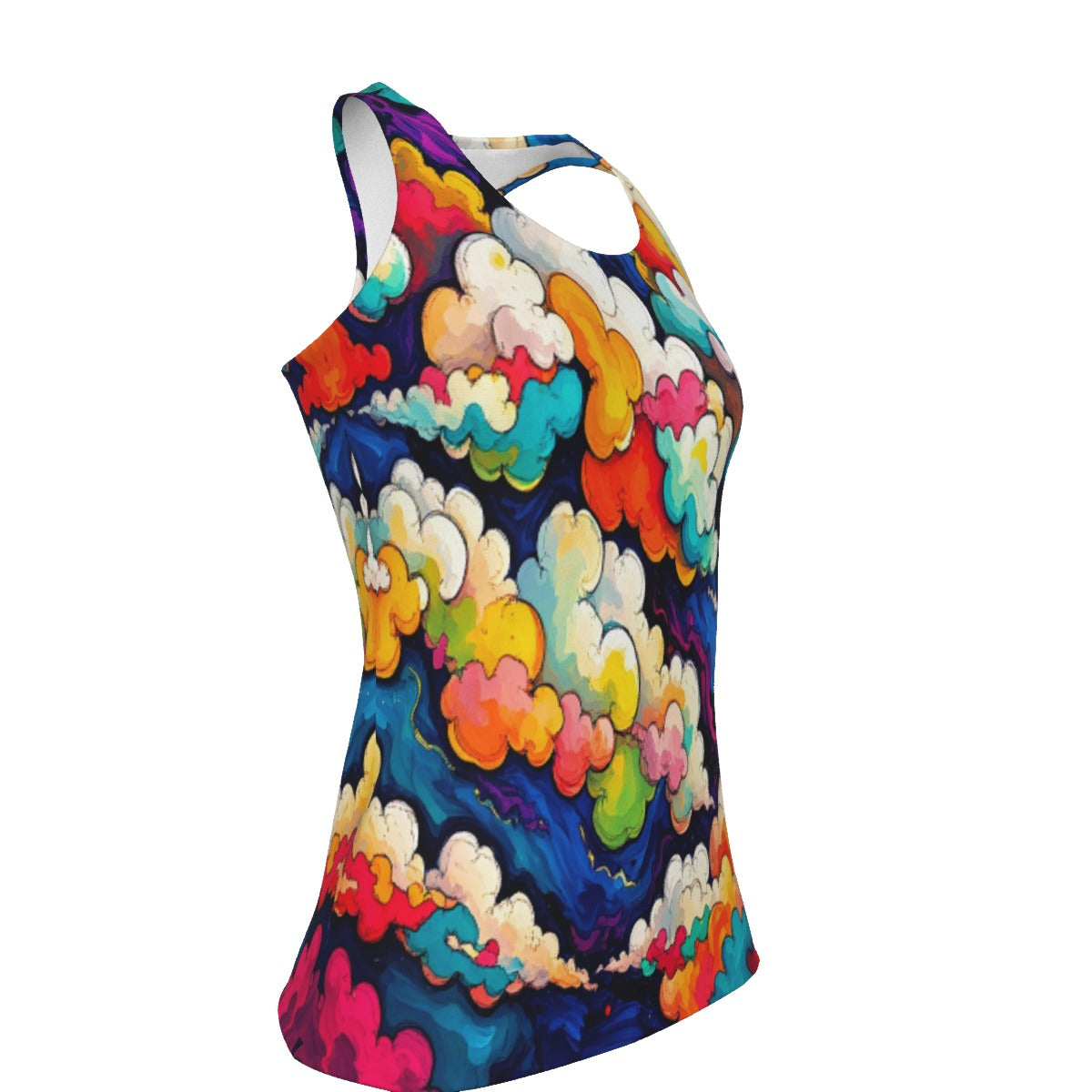 Women's Racer Vest | 190GSM Cotton