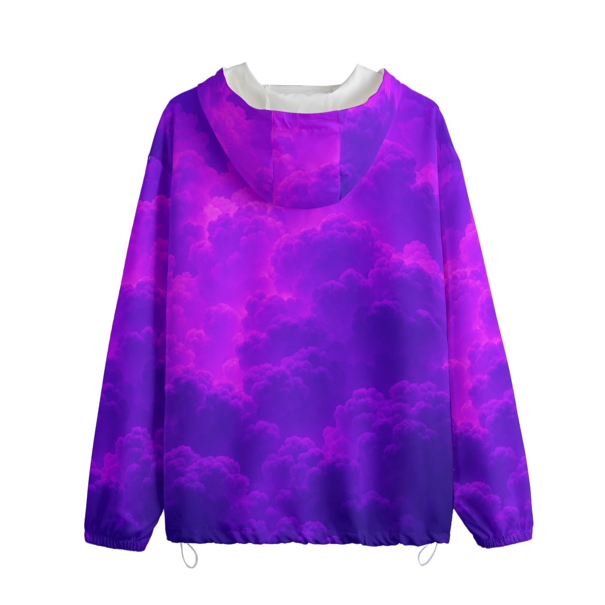 Unisex Pullover Jacket With Zipper Closure