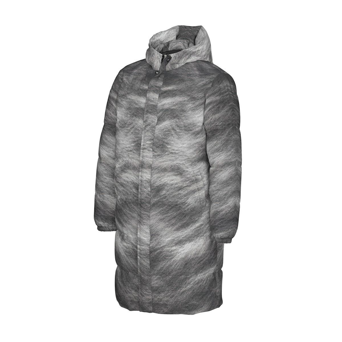 Unisex Long Down Jacket