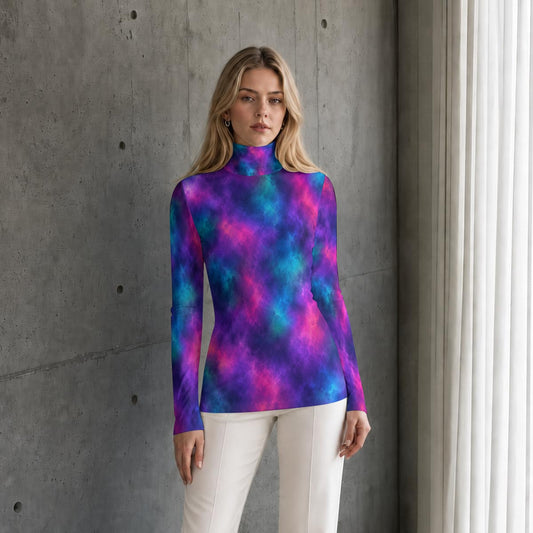 Women’s High-Neck Long-Sleeve Top - view 1