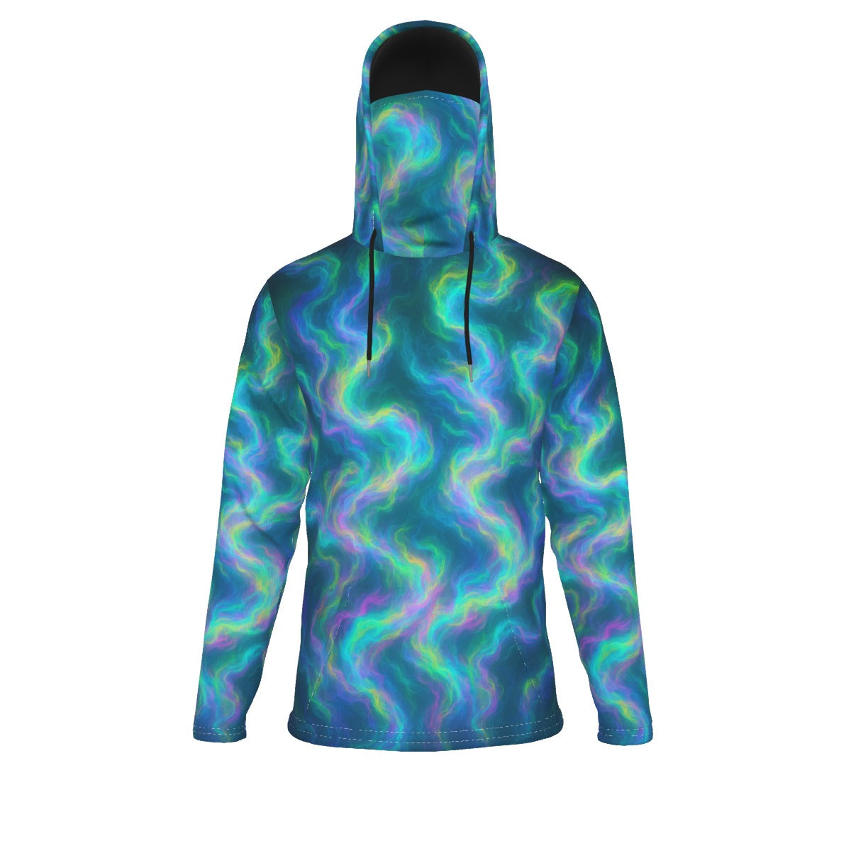 Men's Pullover Hoodie With Mask - view 1
