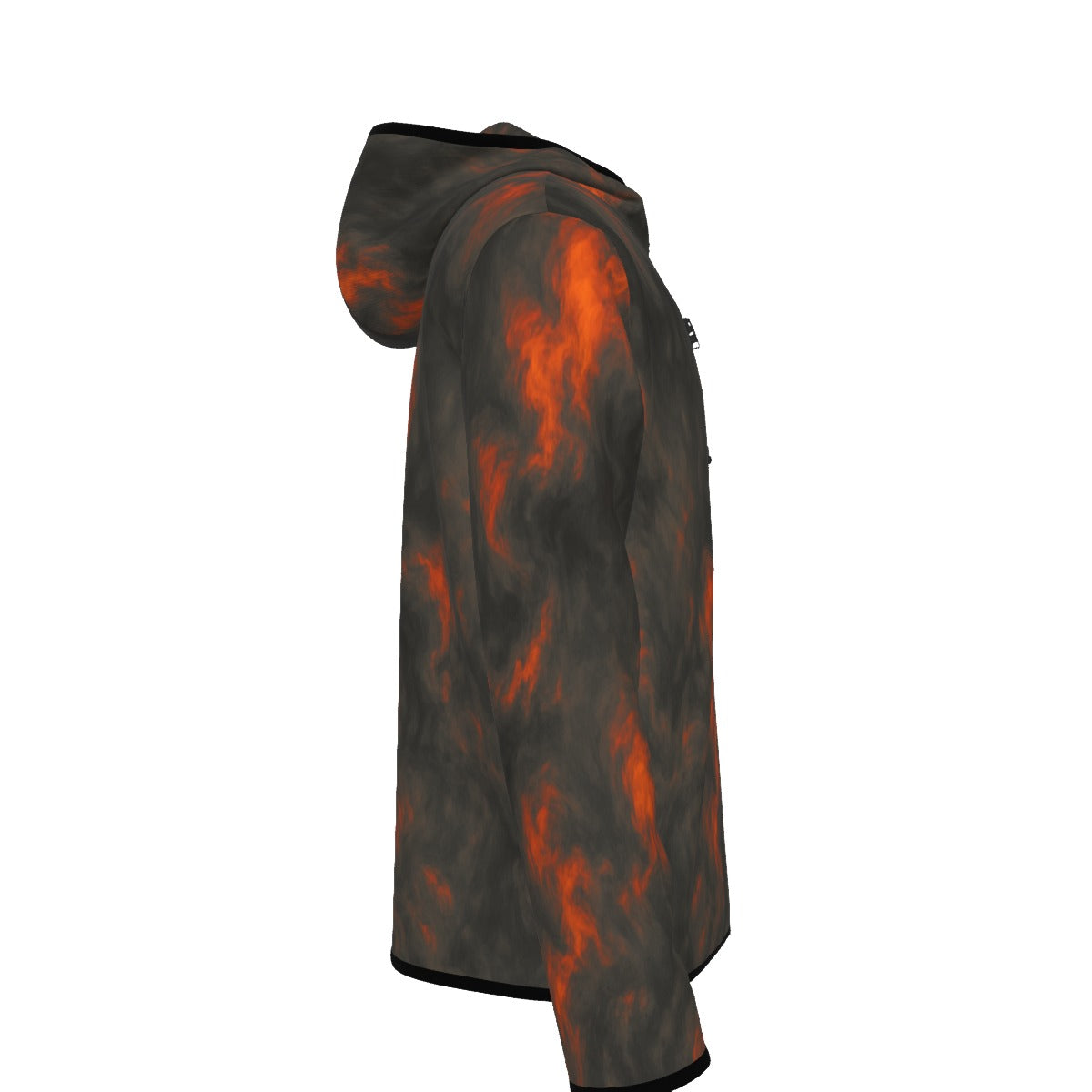 Men's Stylish Hoodie with Thumb Hole Design - view 3
