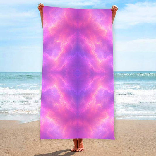 Adult Beach towel Vertical Style Printed in USA|320GSM
