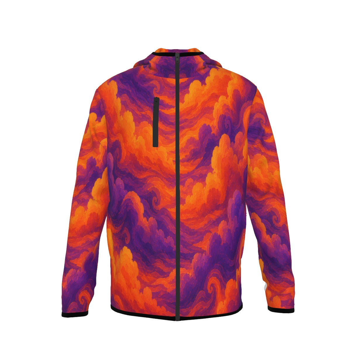 Men's Stylish Hoodie with Thumb Hole Design - view 1
