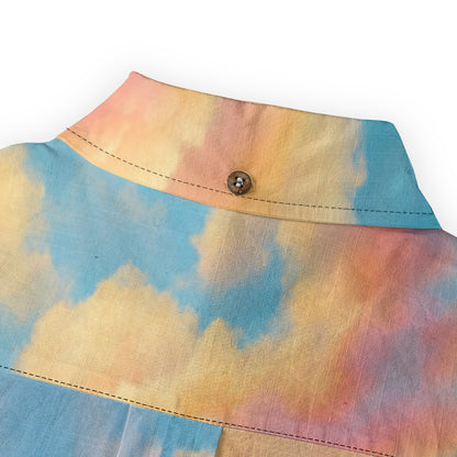 Men's Casual Lapel Long Sleeve Shirt|125GSM Cotton