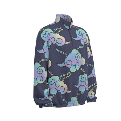 Unisex Turtleneck Zippered Sweatshirt