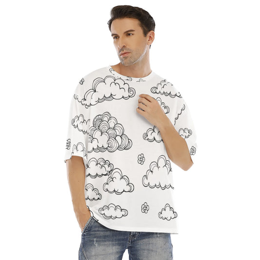 Men's Drop Shoulder T-shirt With Short Sleeve