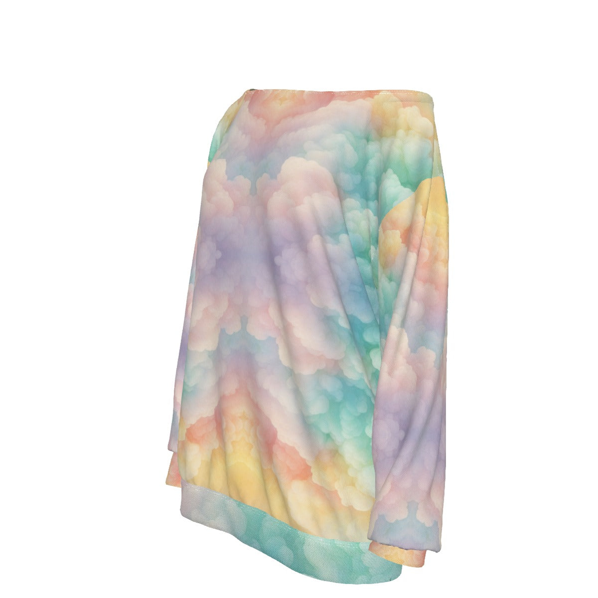 Women's Off-Shoulder Sweatshirt