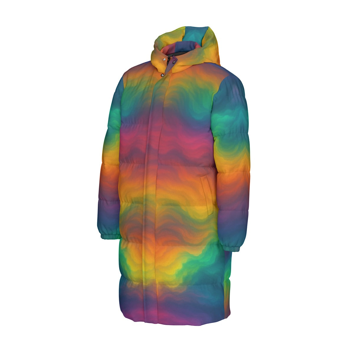 Unisex Long Down Jacket