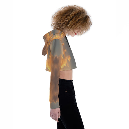 Women's Crop Top Hoodie