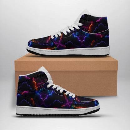 Women's Synthetic Leather Stitching Shoes