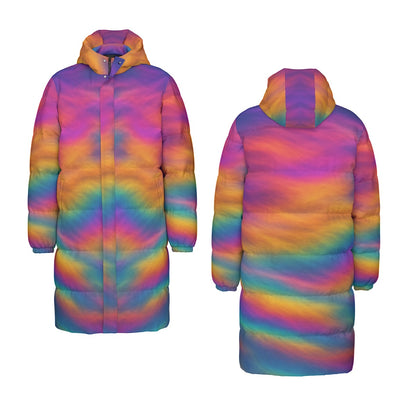 Unisex Long Down Jacket