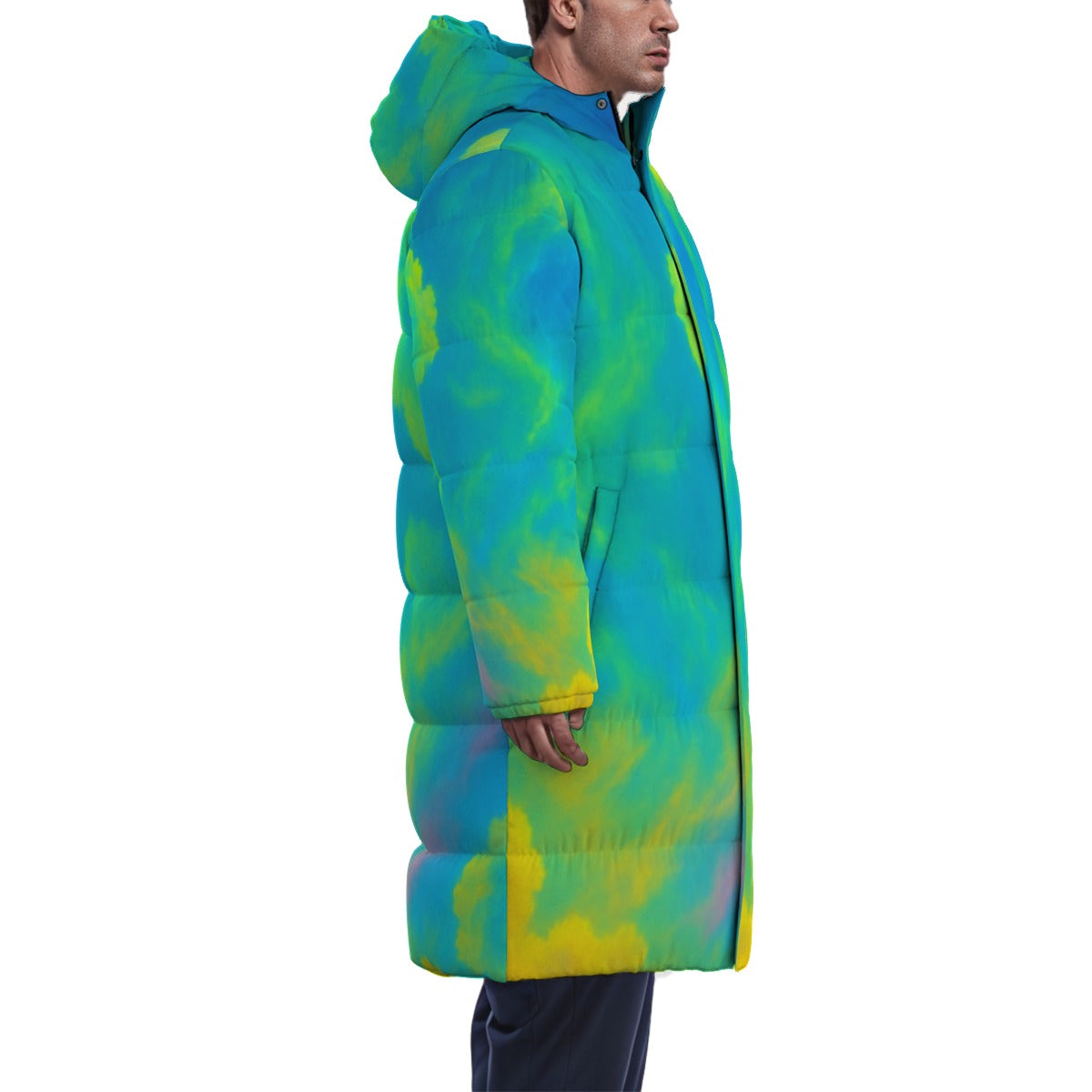 Unisex Long Down Jacket