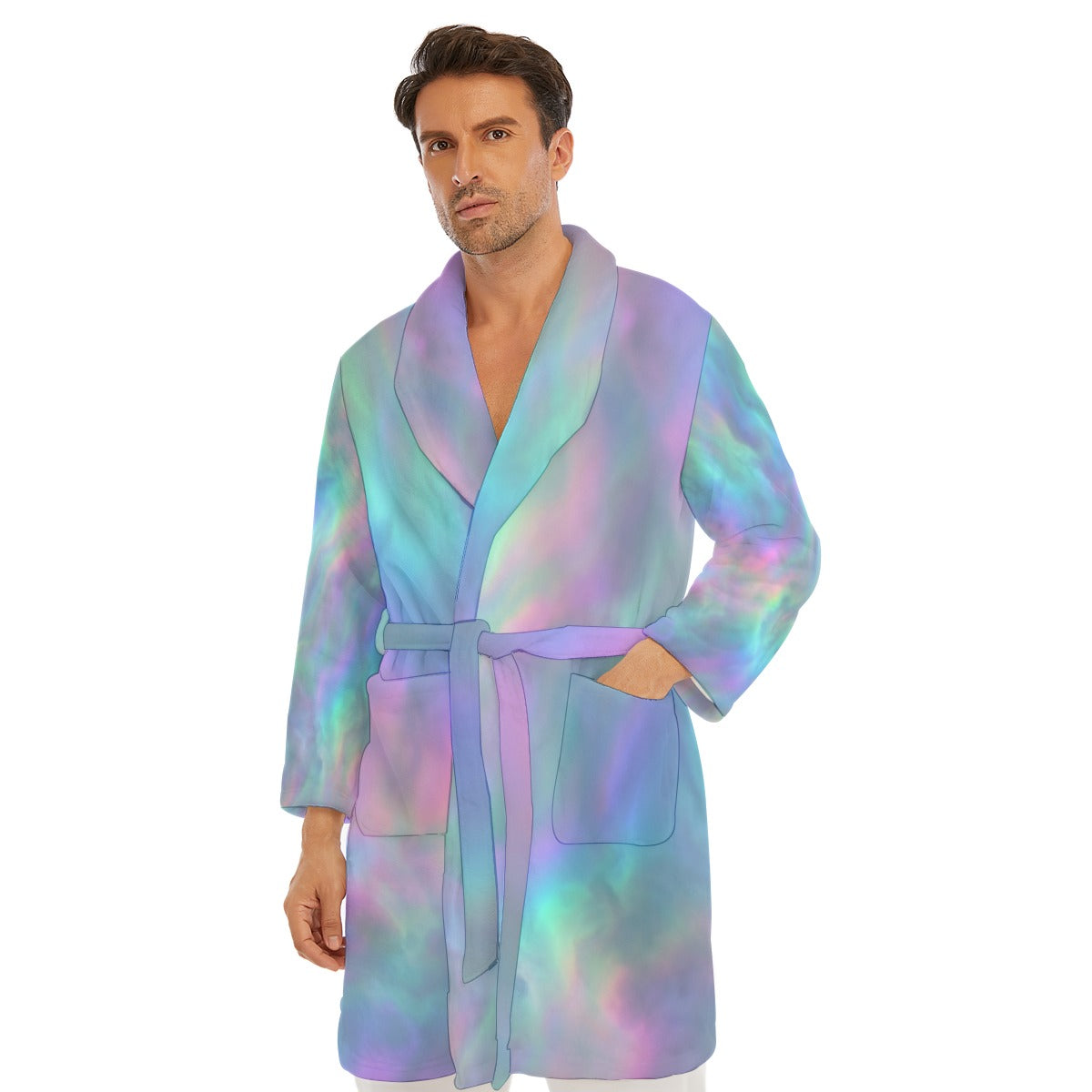 Men's Borg Fleece Robe