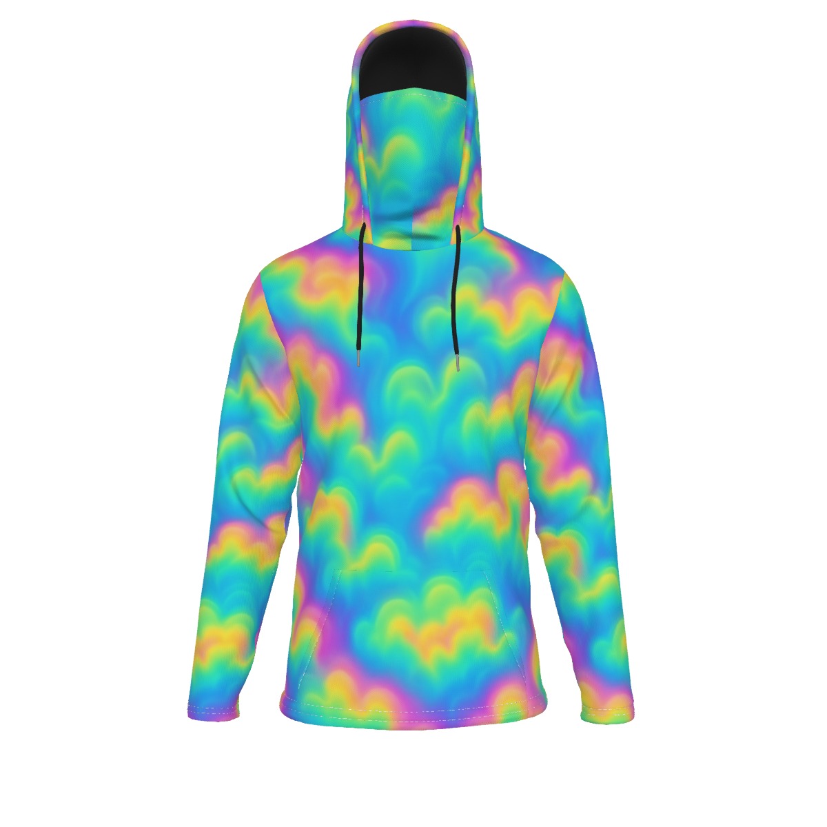 Men's Pullover Hoodie With Mask - view 1
