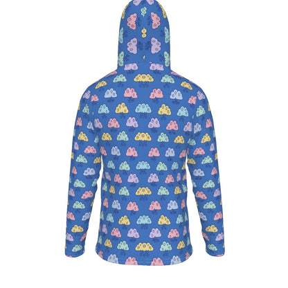 Men's Pullover Hoodie With Mask - view 2