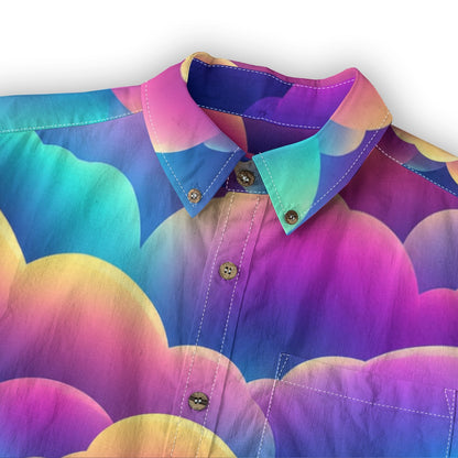 Men's Casual Lapel Long Sleeve Shirt|125GSM Cotton