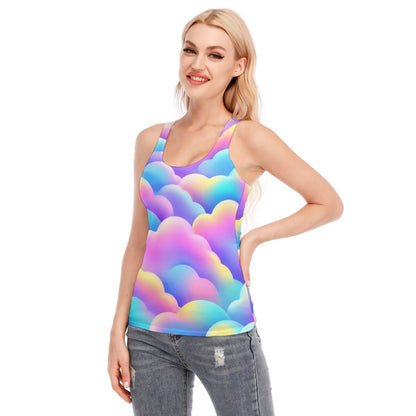 Women's Racer Vest | 190GSM Cotton