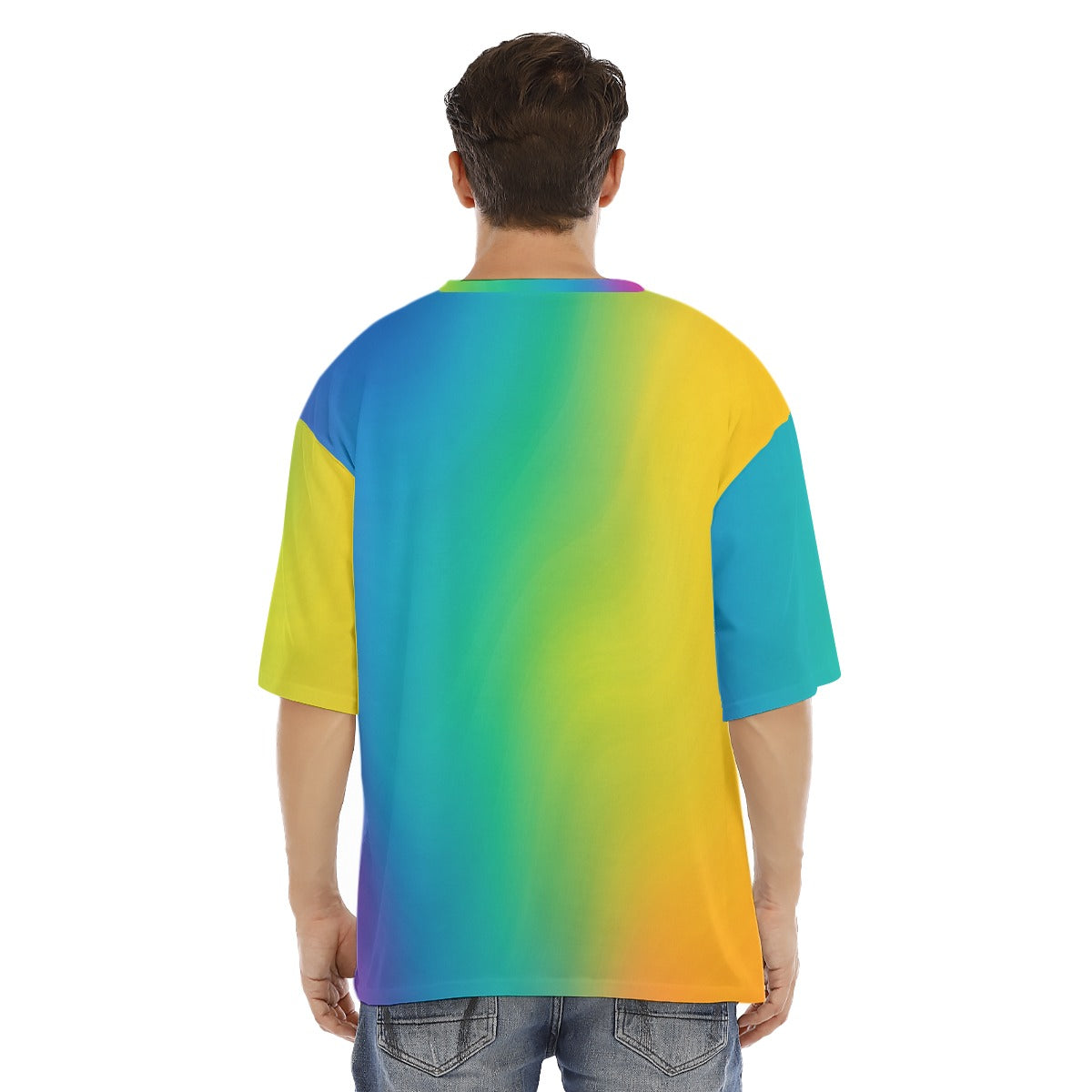 Men's Drop Shoulder T-shirt With Short Sleeve