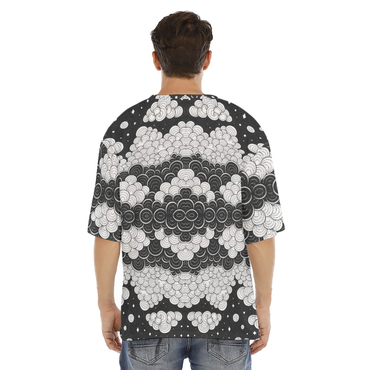 Men's Drop Shoulder T-shirt With Short Sleeve