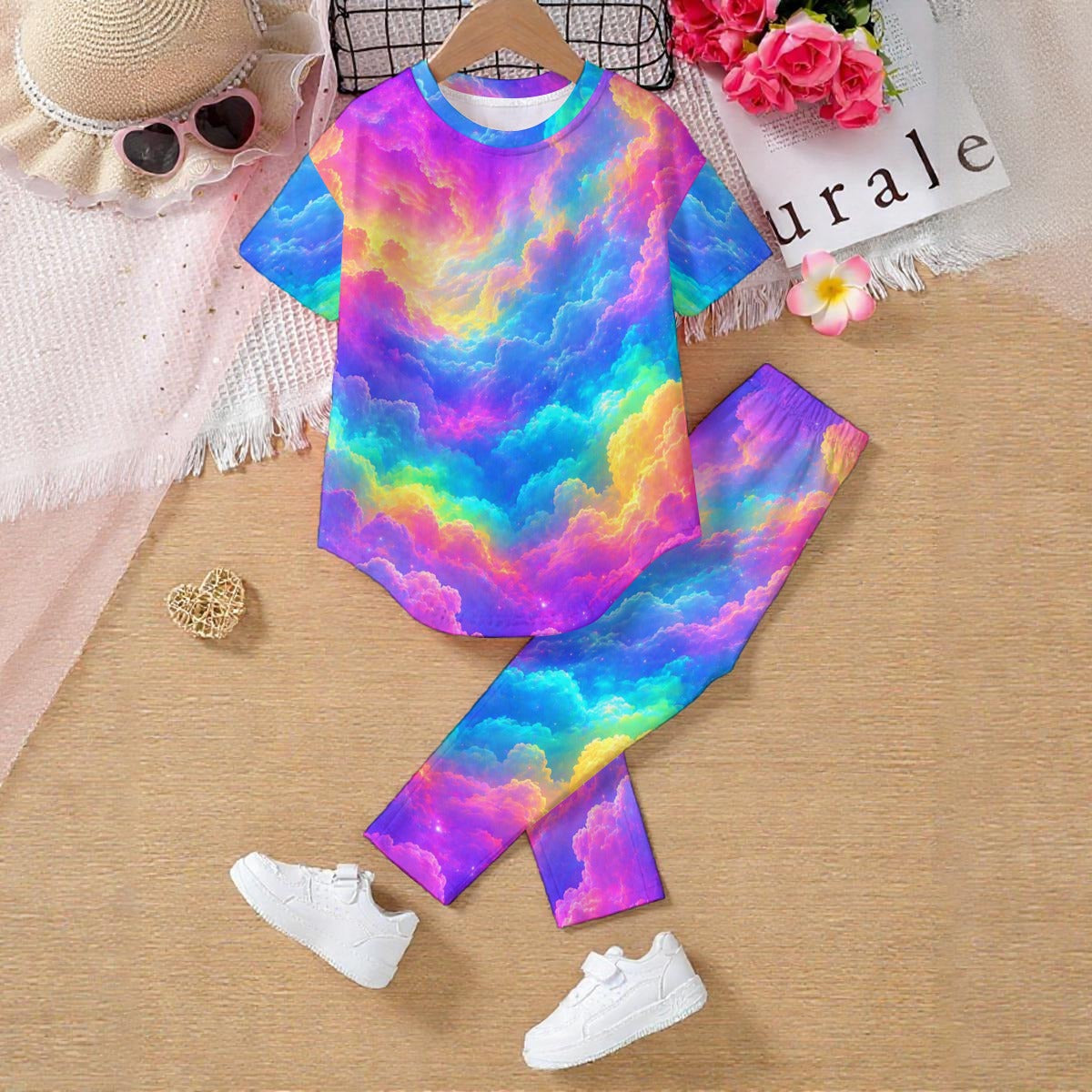 Kids' Casual Top and Pants Set