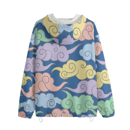 Unisex Pullover Jacket With Zipper Closure