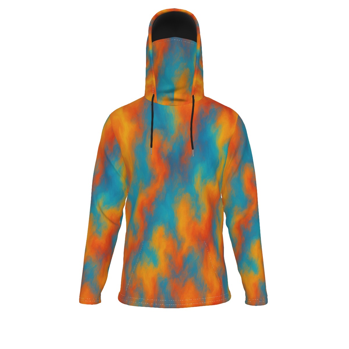 Men's Pullover Hoodie With Mask - view 1