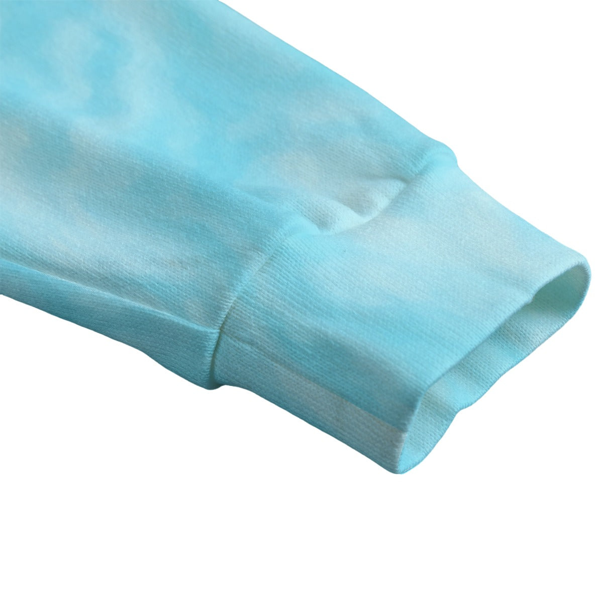 Unisex V-neck Knitted Fleece Cardigan With Button Closure